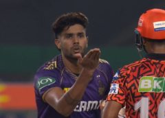 Indian Premier League; Harshit Rana tried the controversial flying kiss