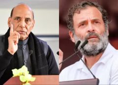 Rajnath Singh taunted Rahul Gandhi on his hydrogen bomb claim; Saying, “Forget that, he couldn’t even light a firecracker”