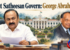 Let Satheesan Govern: George Abraham