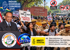 IOC USA Slams Crackdown on Peaceful Protesters in India