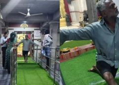 കർണാടക ആഭ്യന്തരമന്ത്രിയുടെ ജില്ലയിൽ ദളിത് നവ ദമ്പതികള്‍ക്ക്  ക്ഷേത്ര പ്രവേശനം നിഷേധിച്ചതായി ആരോപണം; പോലീസ് എഫ് ഐ ആര്‍ ഫയല്‍ ചെയ്തു; ഒരാള്‍ അറസ്റ്റില്‍