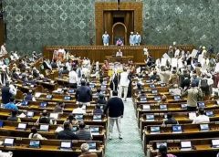 പ്രതിപക്ഷ ബഹളം… 2004 ന് ശേഷം ആദ്യമായി പ്രധാനമന്ത്രിയുടെ പ്രസംഗമില്ലാതെ രാഷ്ട്രപതിയുടെ പ്രസംഗം ലോക്‌സഭ പാസാക്കി