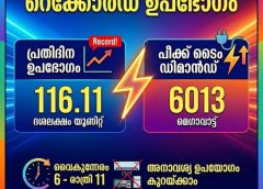 കടുത്ത ചൂടില്‍ കേരളം വെന്തുരുകുന്നു; വൈദ്യുതി ഉപഭോഗം കുതിച്ചുയരുന്നു; ലോഡ് ഷെഡ്ഡിംഗും സർചാർജുകളും ഉയരാന്‍ സാധ്യത