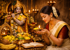 ലോകമെമ്പാടുമുള്ള മലയാളികൾ വിഷുവിനെ വരവേറ്റു; ഗുരുവായൂരിൽ വൻ ഭക്തജനത്തിരക്ക്