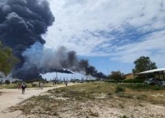 ട്രം‌പിന്റെ വെടിനിർത്തൽ പ്രഖ്യാപനം വന്നയുടനെ ഇറാനിലെ ലാവാൻ എണ്ണ ശുദ്ധീകരണശാലയിൽ വന്‍ സ്ഫോടനം!