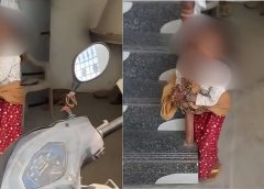 പേരയ്ക്ക മോഷ്ടിച്ചതിന്  പെൺകുട്ടിയെ ചങ്ങലയിൽ കെട്ടിയിട്ട് തല്ലിച്ചതച്ചു; സഹായത്തിനായി അപേക്ഷിക്കുന്ന പെൺകുട്ടിയുടെ വീഡിയോ പുറത്തായി; പോലീസ് കേസ് രജിസ്റ്റര്‍ ചെയ്ത് അന്വേഷണം ആരംഭിച്ചു