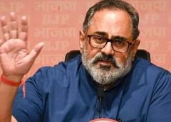 കോണ്‍ഗ്രസിന്റെ ‘ഇന്ദിരാ ഗാരന്റി’ വ്യാജം; മുസ്ലീം ലീഗാണ് കോൺഗ്രസിനെ റിമോട്ട് കൺട്രോൾ വഴി നിയന്ത്രിക്കുന്നത്: രാജീവ് ചന്ദ്രശേഖർ