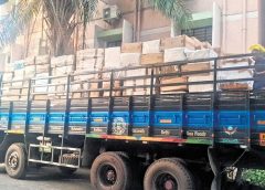 കസ്റ്റംസ് പിടിച്ചെടുത്ത 17 കോടി രൂപ വിലമതിക്കുന്ന 16 ടൺ സിഗരറ്റുകൾ നശിപ്പിക്കുന്നു