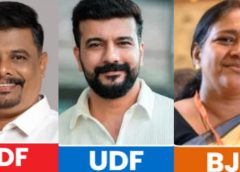 പാലക്കാട് അങ്കത്തട്ടില്‍ ഇഞ്ചോടിഞ്ച് പോരാട്ടം; ശോഭാ സുരേന്ദ്രനും രമേഷ് പിഷാരടിയും റസാഖും നേര്‍ക്കു നേര്‍