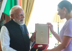 പ്രധാനമന്ത്രി നരേന്ദ്ര മോദിക്ക് സ്വീഡന്റെ പരമോന്നത ബഹുമതി സമ്മാനിച്ചു