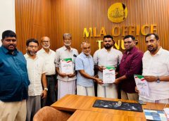 ‘പുതുയുഗ കേരളം, പ്രവാസികൾക്കും പറയാനുണ്ട് ‘ ജനകീയ പ്രവാസി അവകാശ രേഖ പികെ നവാസ് എംഎൽഎക്ക് കൈമാറി