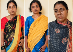 അന്തർസംസ്ഥാന മാലകവർച്ചാ സംഘത്തിലെ മൂന്നു പേരെ കർണാടകയിൽ നിന്ന് പിടികൂടി
