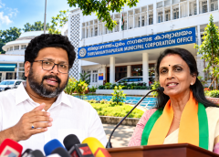 മേയറുടെ കഴിവുകേടാണ് മേയര്‍ കെയറിന് പിന്നിൽ കണ്ട അഴിമതി; ഒരു കൗണ്‍സിലര്‍ അഴിക്കുള്ളിലായി; മറ്റൊരു കൗണ്‍സിലര്‍ രാജി വെച്ചു; ബിജെപിക്കെതിരെ ആഞ്ഞടിച്ച് കെ.എസ്. ശബരിനാഥൻ